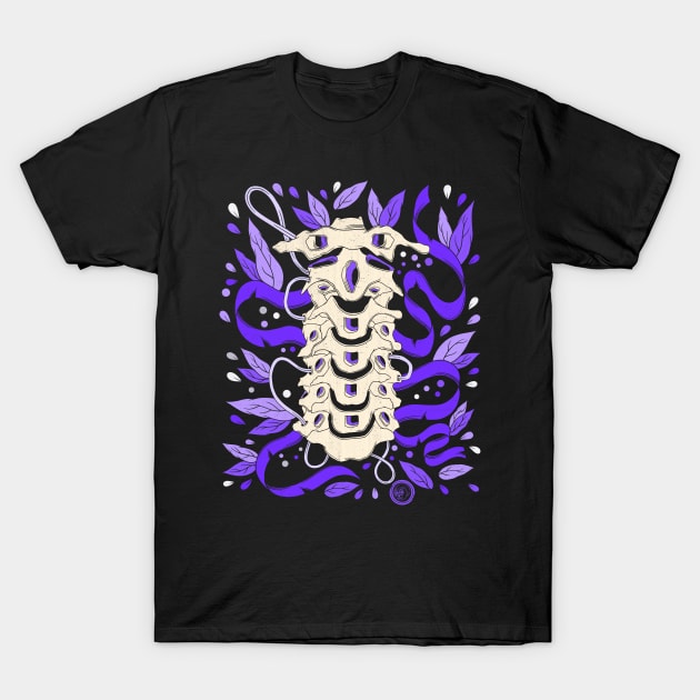 The Jugular Bone T-Shirt by Scriptnbones